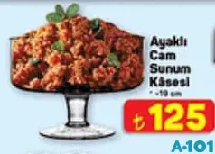 AYAKLI CAM SUNUM KASESİ